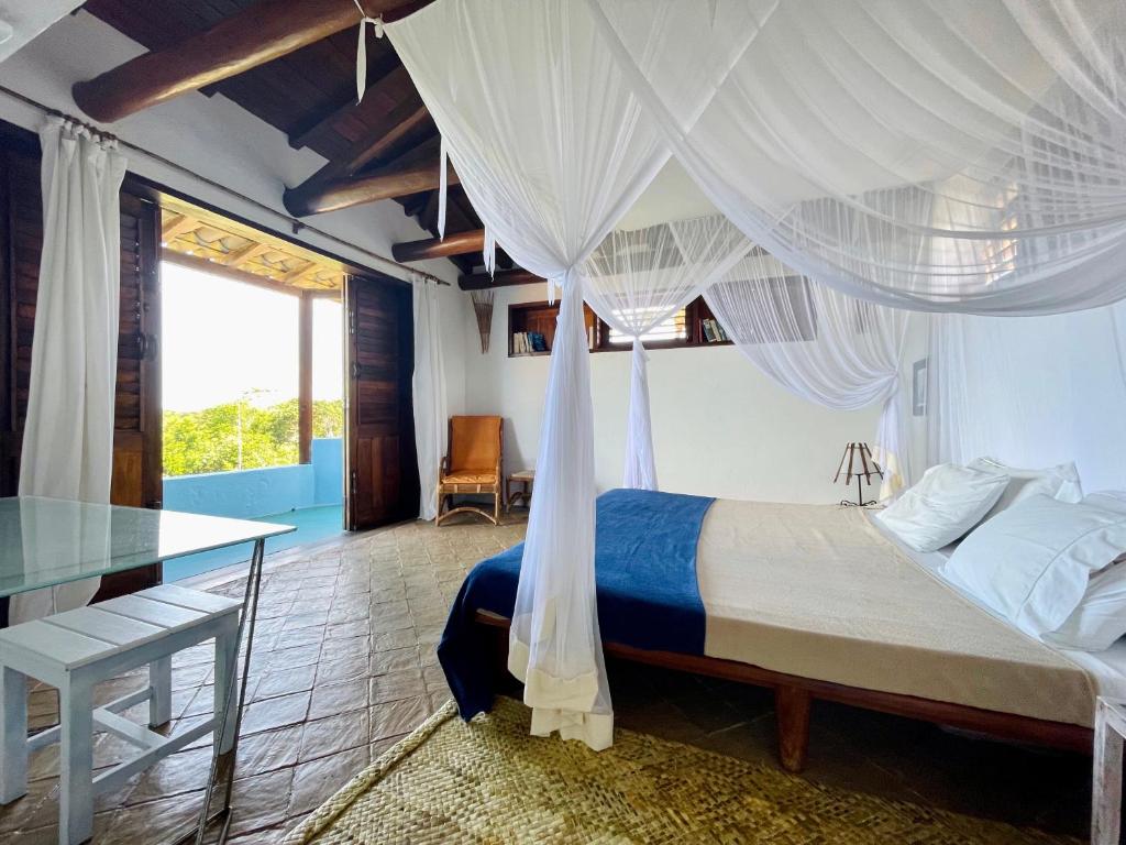 Espelho Bahia Blue House Praia do Espelho room 6