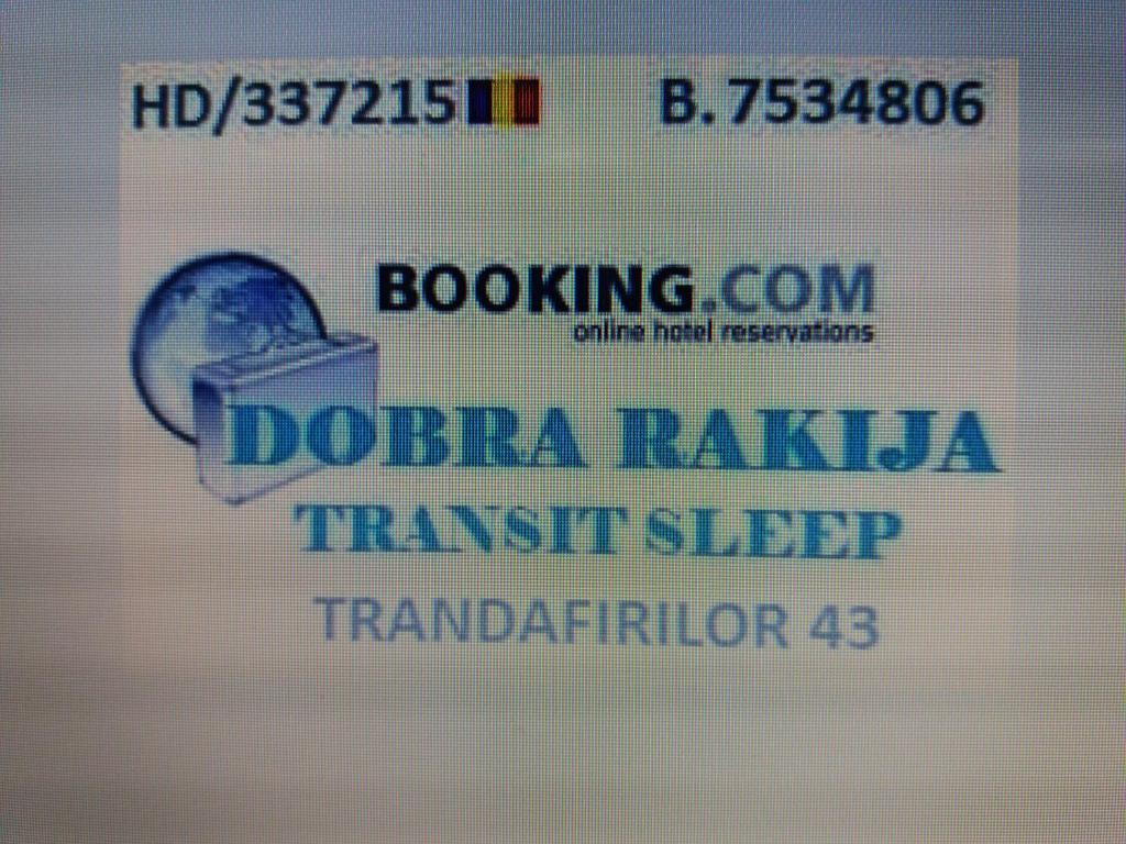DOBRA RAKIJA - transit sleep room 1