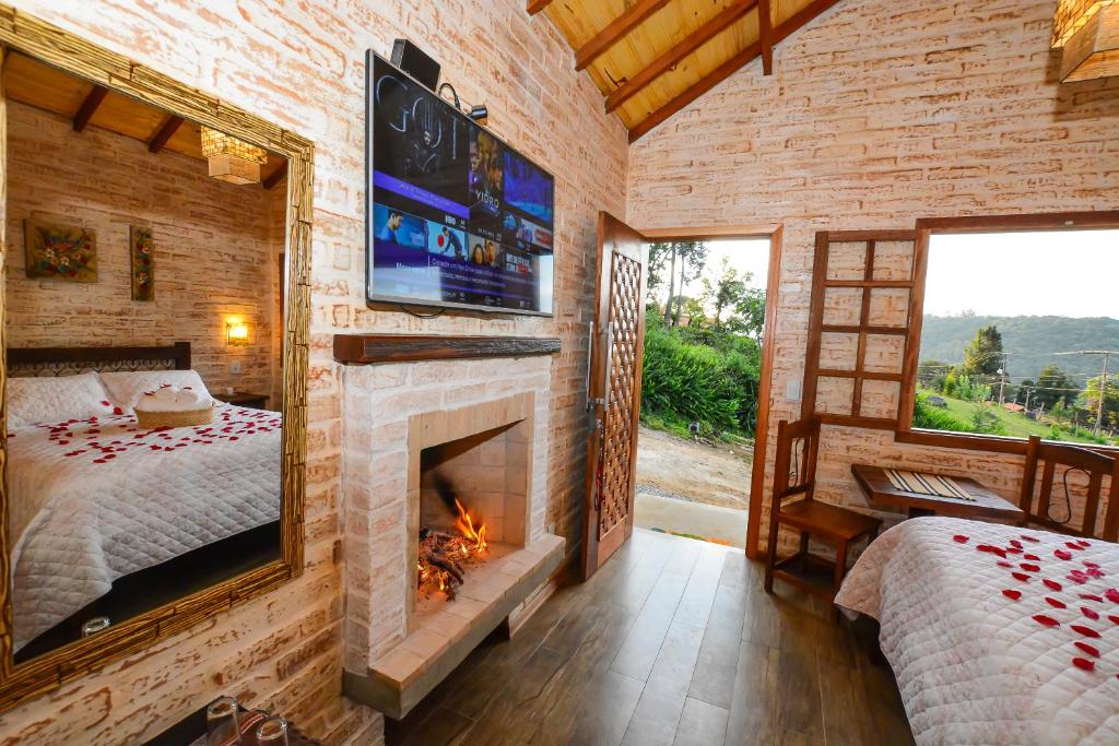 Chalé Gosto da Roça room 3