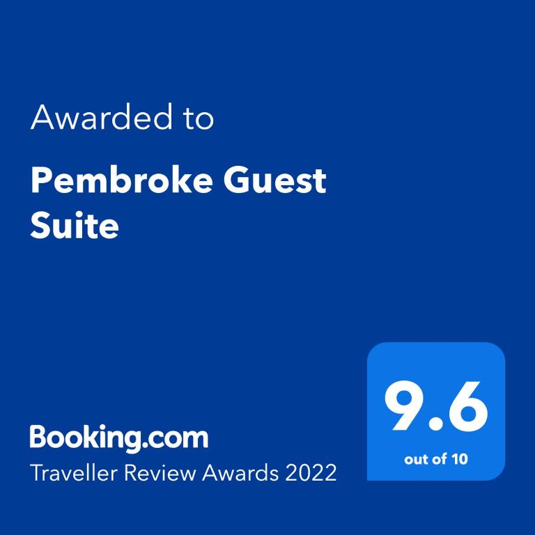 Pembroke Guest Suite room 1